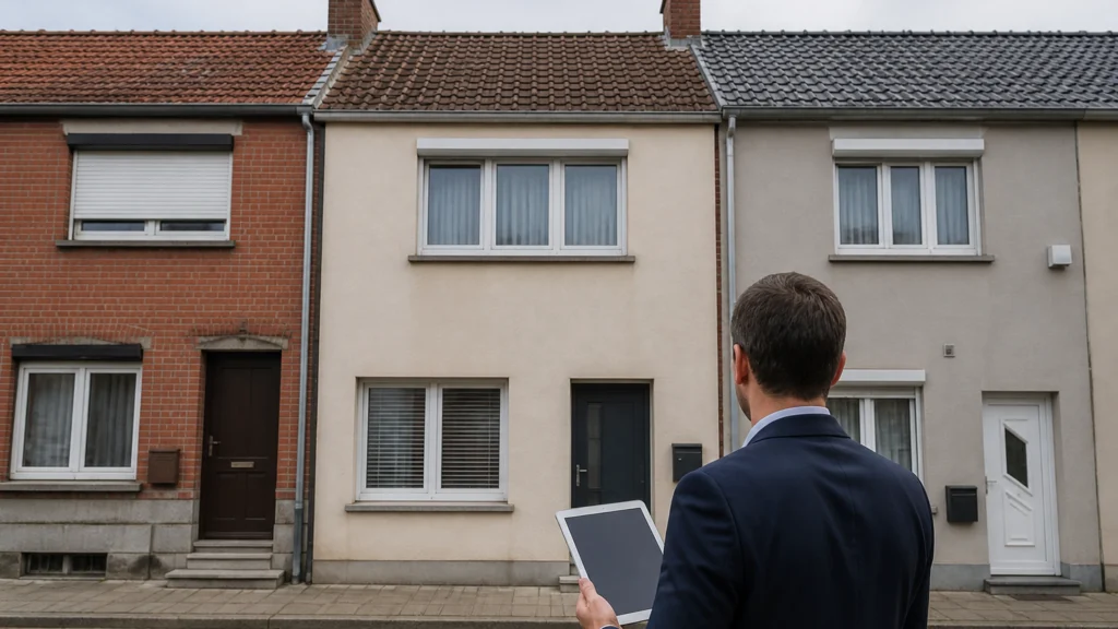 Illustration éditoriale pour l’article « Comprendre et évaluer la décote d'une maison mitoyenne »
